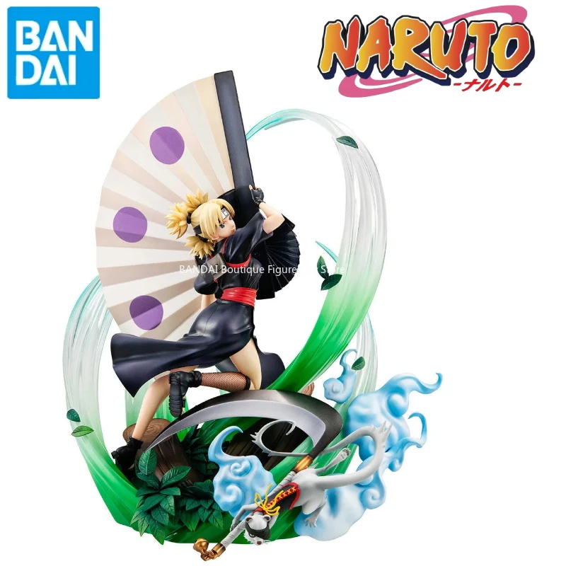 Brand New Spot Bandai Genuine Naruto Mega House Series G.E.M. Temari Action Figure Model Collection Gift