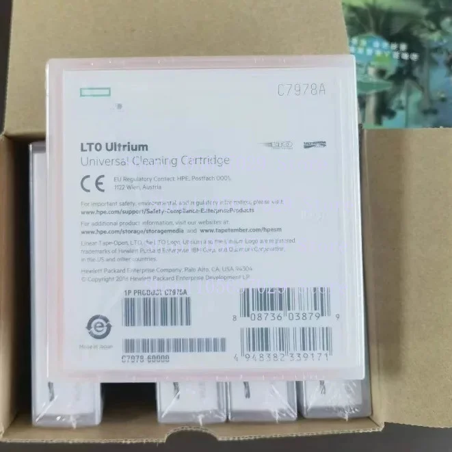 1PCS New original FOR HP LTO cleaning tapes C7978A can clean tapes of all brands from LTO1 to LTO8 models of tape drives