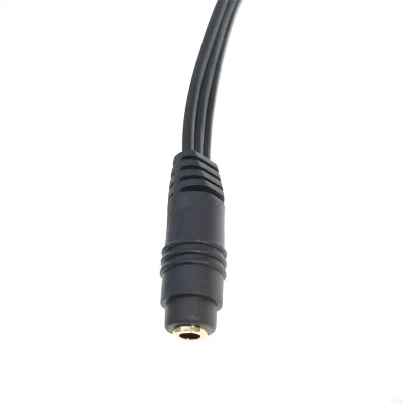 3.5mm Sound Splitter Adapters Gold Plateds 3 Output Connectors 30cm Auxes Cable HX5E
