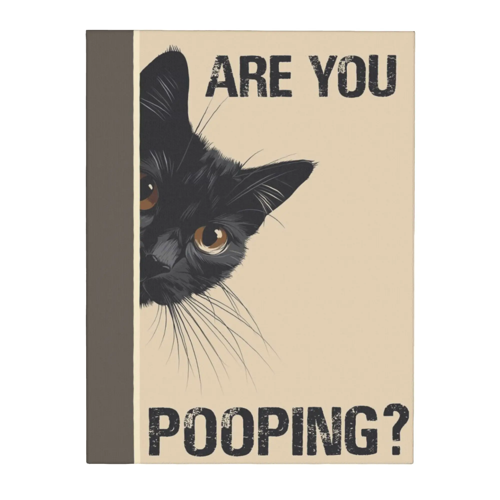Modern Wall Art Canvas Print Unframed Custom Canvas Painting Office Home Decor Are You Pooping Wall Hanging Artwork  30x40cm,