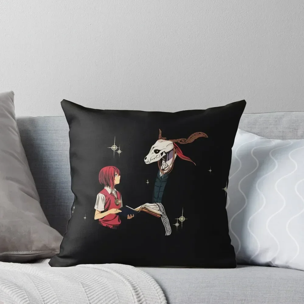 

The ancient magus bride Elias Ainsworth Chise Hatori Throw Pillow Christmas Pillow Cases Decorative Cover For Living Room pillow