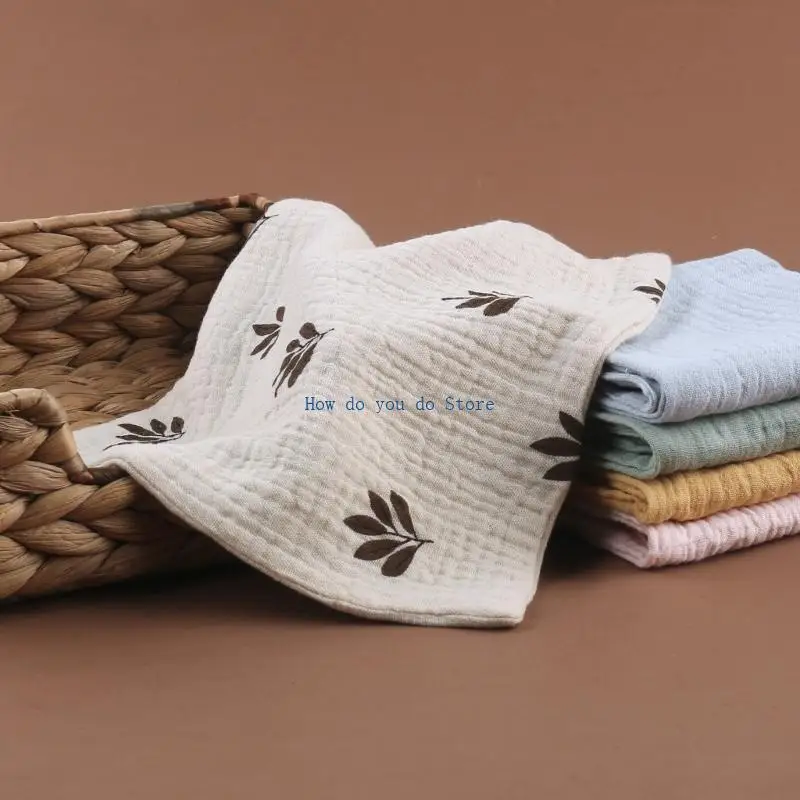 19QF 5 uds paño para bebé toalla para recién nacido paño para limpiar sudor pañuelo algodón cuadrado