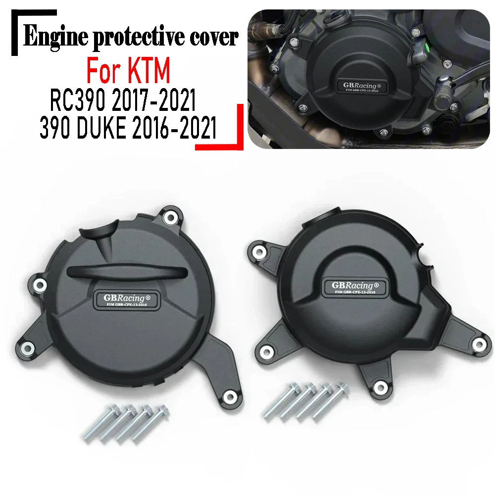 

For KTM RC390 2017-2020 2021 / 390 Duke 2016-2020 GB Racing engine protective cover, decorative cover, motorcycle accessories
