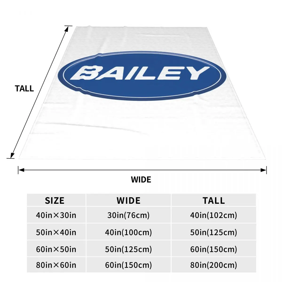 Bailey Caravan Blanket Fleece Sofa Throw Blanket Breathable for Couch Bedding Outdoor Throws Bedspread Quilt