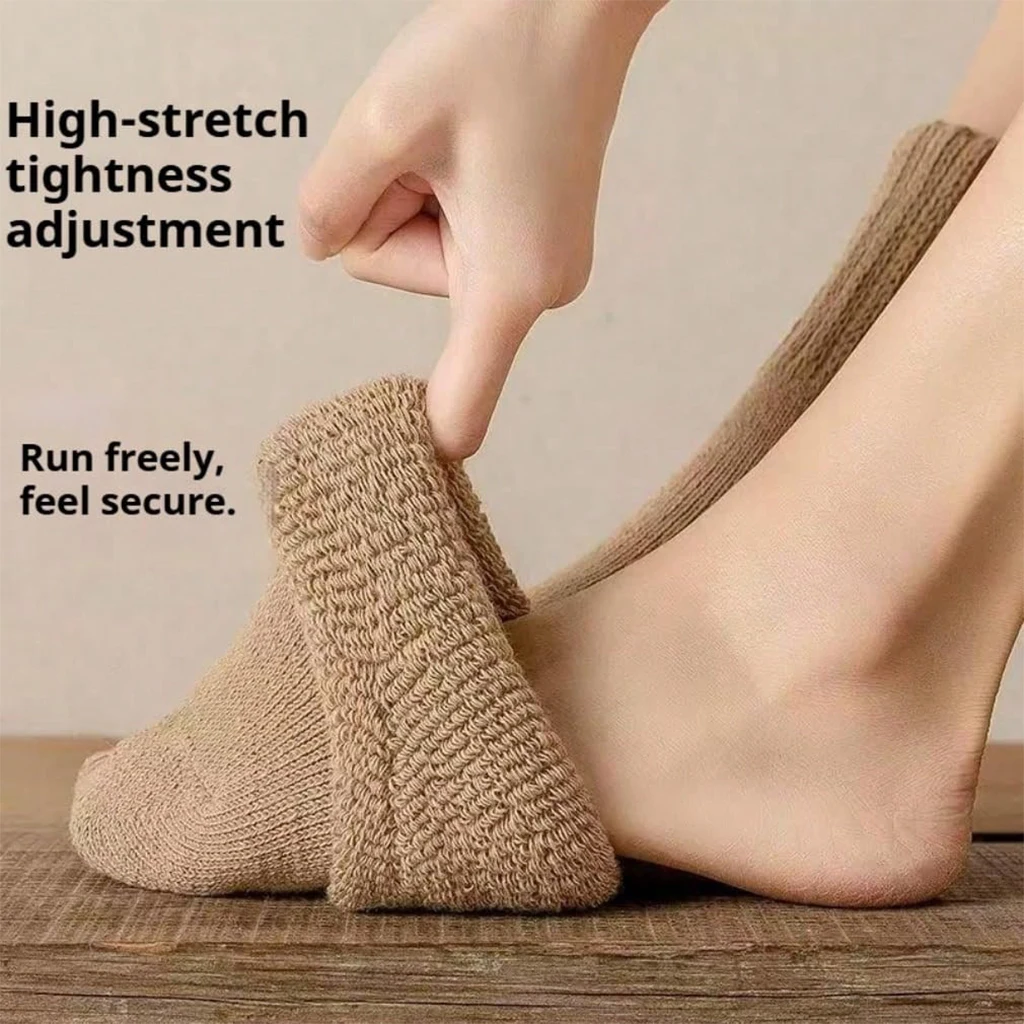 1/5 أزواج من جوارب الشتاء النس - مراجعة Thermal Sock Winter وسعره