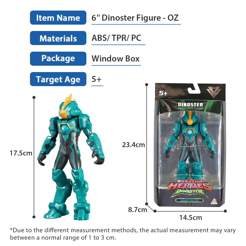 1pc Heroes Dinoster Dinoster Figura Lucio/Delby/OZ/Jay Min con braccioli mobili Anime Action Figure Giocattoli per bambini Regalo