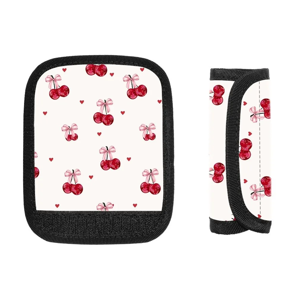 

Soft Luggage Handle Cover Anti-slip Waterproof Suitcase Bag Handle Sleeve Replacement Bowknot Cherry