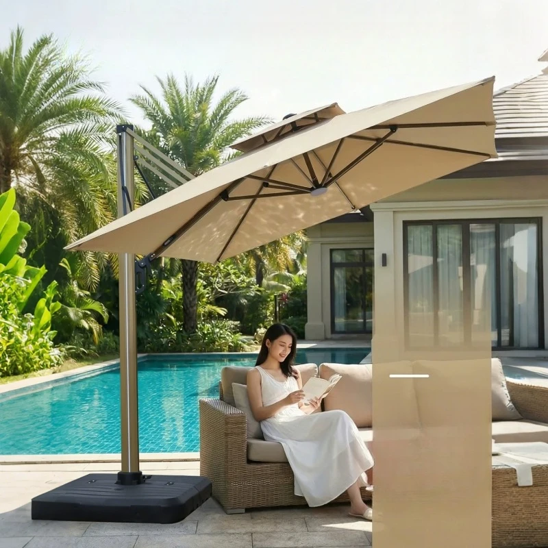 

Consistent Outdoor Umbrella Maintains Premium Construction Patio Umbrella Satisfaction Outdoor Furniture Marktschirm XY40OU