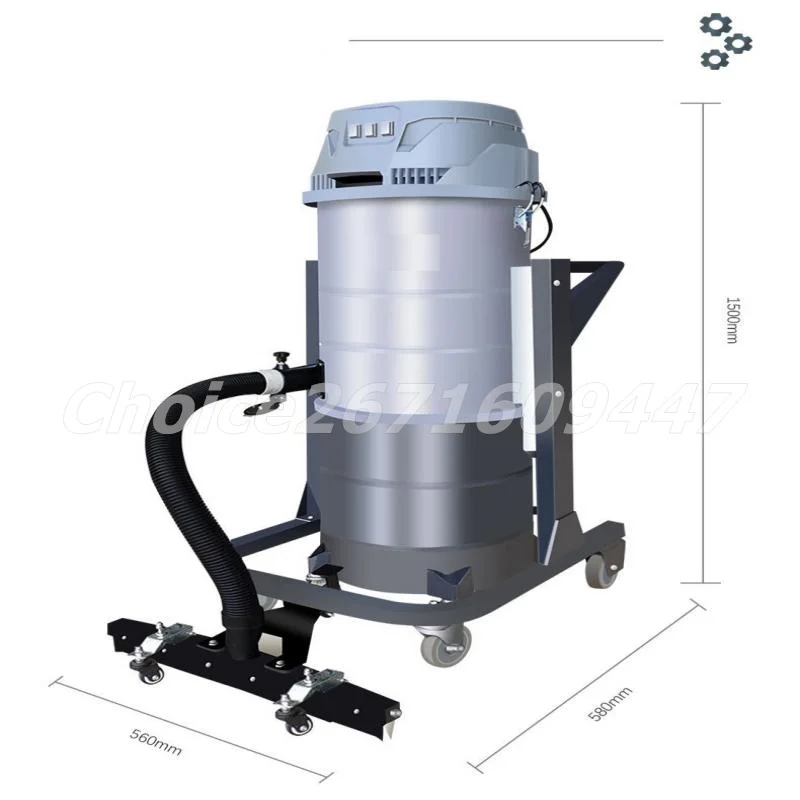 Commercial High-Power Vacuum Cleaner Wet and Dry Dual-Use Industrial Vacuum Cleaner with Hepa Filter