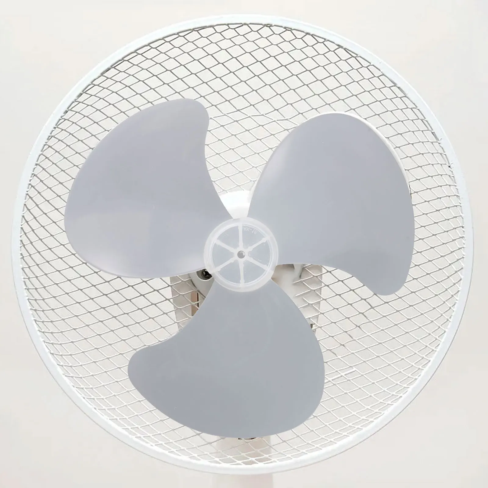 16 Inch Household Plastic Fan Blade Three Leaves With Nut Cover For Pedestal Fan Blade Indoor Air Quality Fans Heating Cooling