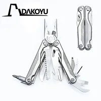 DOKOYU DK1 Titanium Alloy Handle Multifunctional Tool Pliers For Outdoor EDC Tools With Glasses Screws