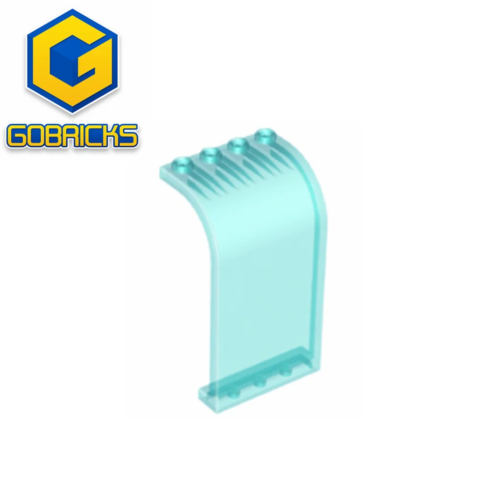 

Gobricks GDS-M120 ТАХНИЧЕСКАЯ панель 3 x 4 x 6 с изогнутым верхом, совместимая с детскими обучающими строительными блоками LEGO 2571.