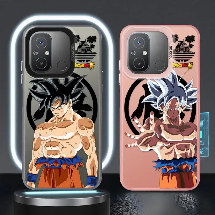 Phone Case for Xiaomi Redmi Note 11s 12 13 14 Pro Plus 10 11 Pro 10s Soft Cover Japanese Dragon Ball Goku