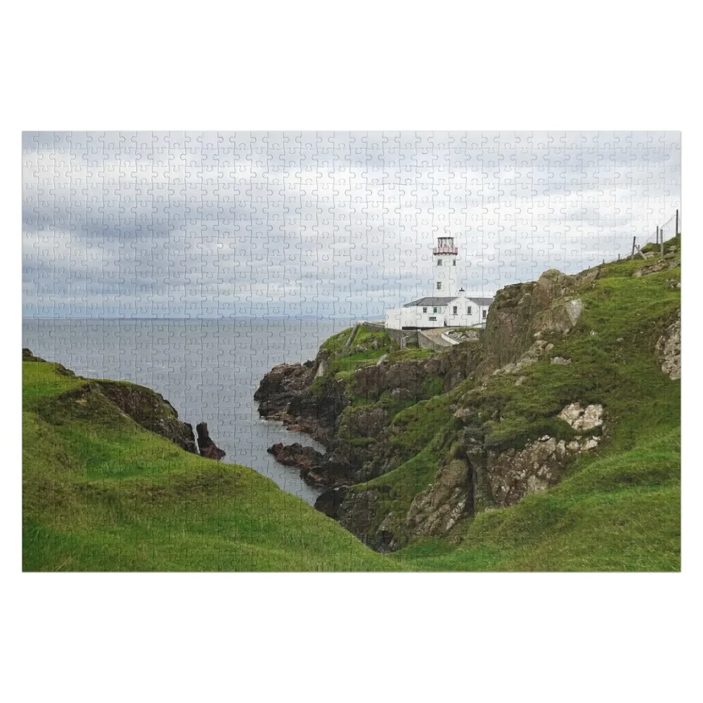 

Fanad Head Lighthouse, County Donegal, Ireland Jigsaw Puzzle Photo Custom Name Wooden Toy Puzzle