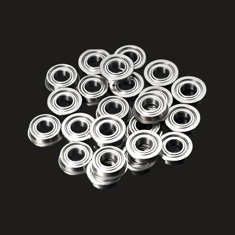 P5 bearing steel material high-speed flange bearing F6200 6203 6204 6205 6206 6207 6208ZZ