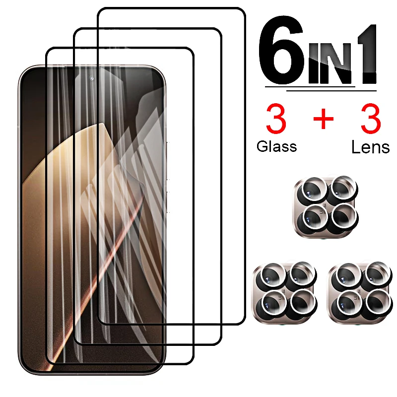 

Protective Galss for Xiaomi 15TPro 5G 6.83" Screen Protectors Camera Lens Soft Film Tempered Glass for Xiao Mi 15T 15 T Pro