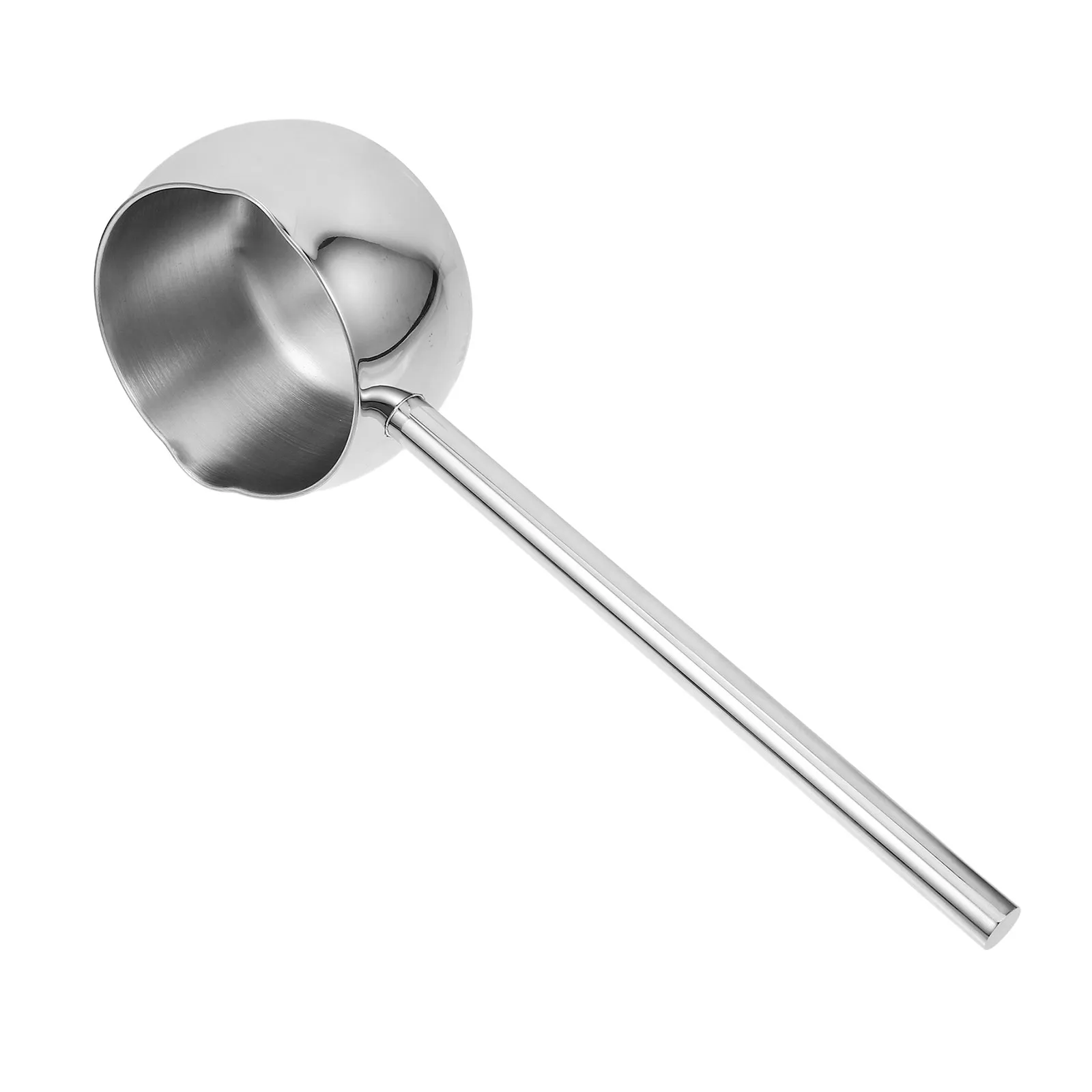 

1pc Stainless Steel Oil Pot 500Ml Mini Sauce Pan For Butter Chocolate Melting Dual Pour Spouts Milk Warmer Stove Top Cooking Pot