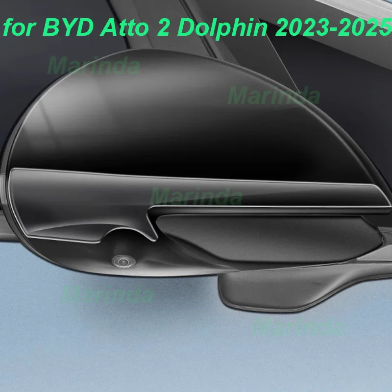 

Car Rearview Mirror Anti-collision Strip for BYD Dolphin Atto 2 2022-2025 Rearview Mirror Anti-scratch Exterior Accessories
