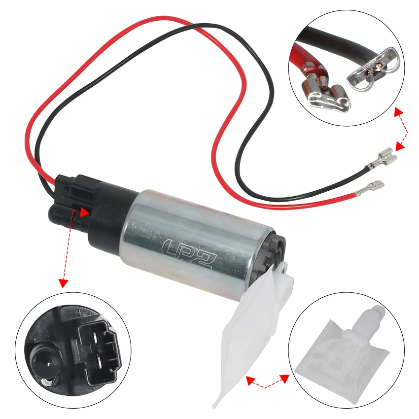 Motorcycle Fuel Pump For Yamaha VMX17 V-MAX 17 2009 2010 2011 2012 2013 2014 2015 2016 2017 2018-2020 2S3-13907-00 2S3-13907-01