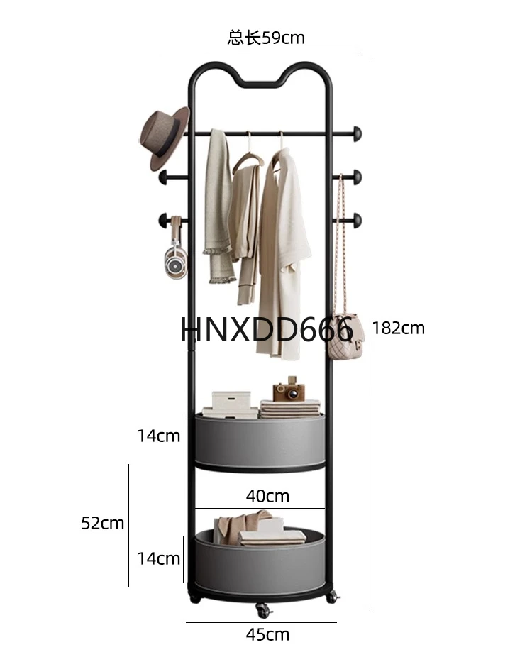 

Передвижная вешалка Тип от пола до потолка не занимает места Многофункциональная с вешалкой для хранения