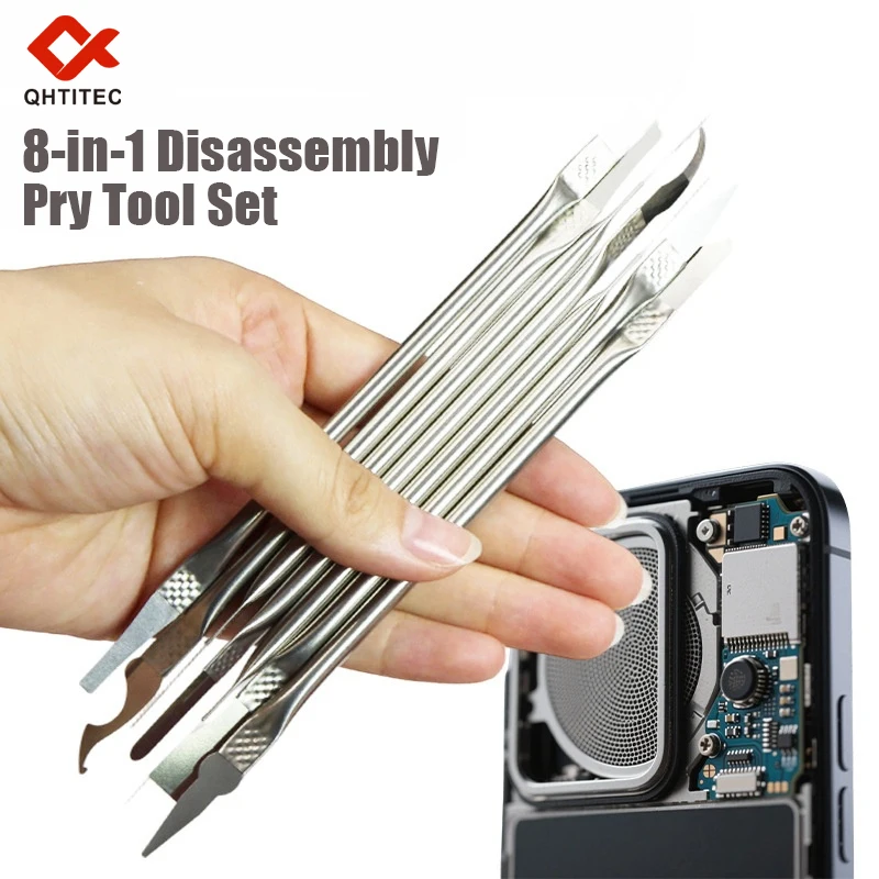 

8 в 1, лезвие ножа для демонтажа процессора IC, набор инструментов для ремонта тонких микросхем для мобильного телефона, компьютера, процессора NAND IC Chip Repair
