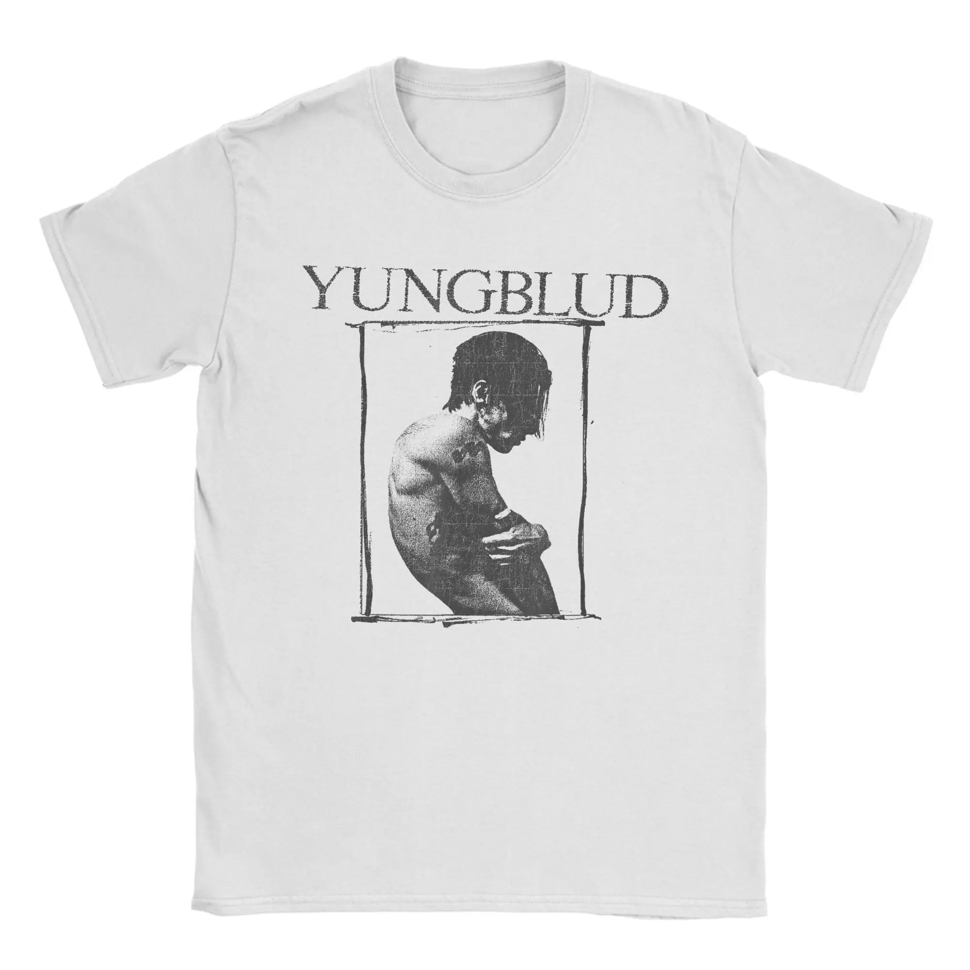 

Men Yungblud Idols Cover Album T Shirts Rock Singer 100% Cotton Clothing Vintage Short Sleeve Round Collar Tee Gift Idea T-Shirt