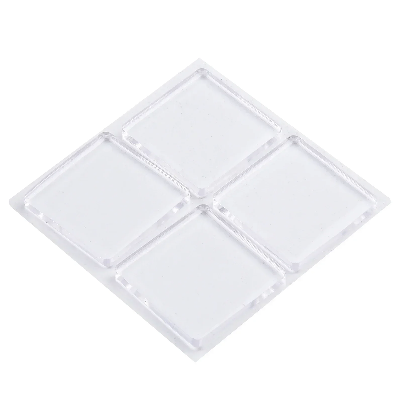 4pcs Transparent Anti Vibration Shock Absorbing Pad Mat Washing Machine Home Shock Pads Reusable Selfadhesive Adhesive Pads