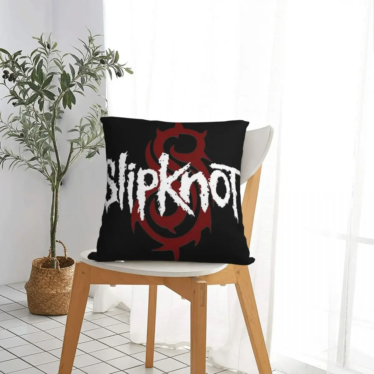 The Knot Merch Amaze Slipknots Throw Pillow Cover Polyester Cushions for Sofa Customized Cushion Covers