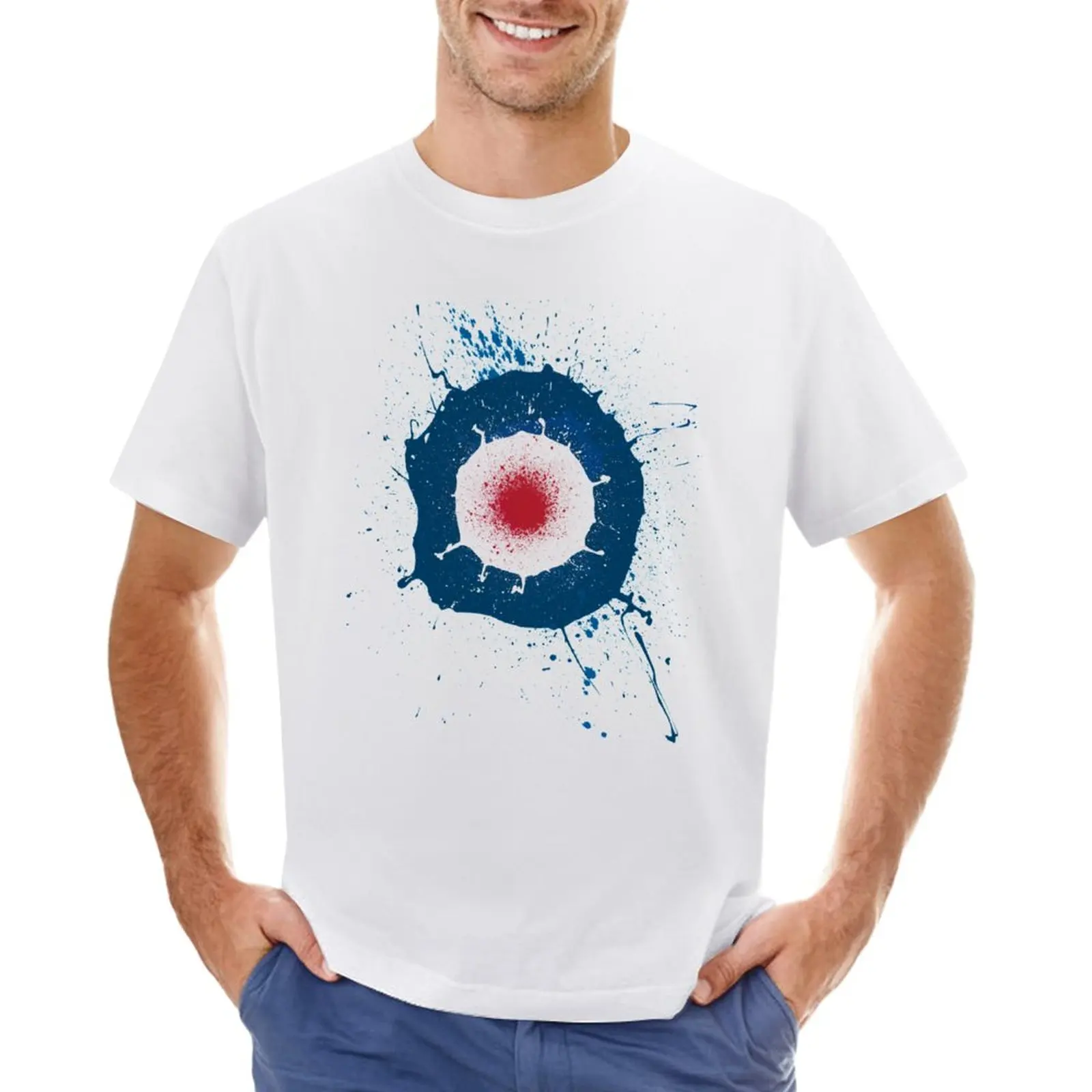 

Spraycan Mod Target T-Shirt Aesthetic clothing oversizeds mens t shirts