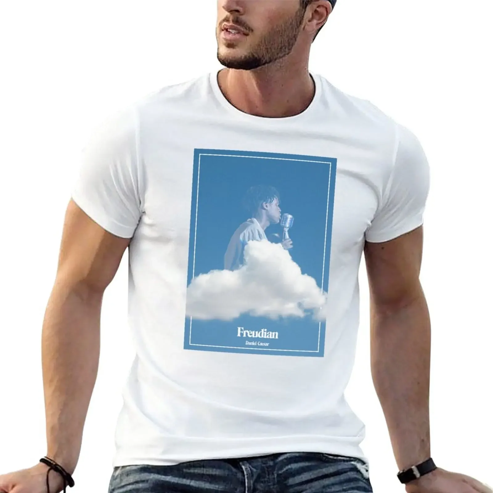 FREUDIAN-DANIEL CAESAR T-Shirt sports fans plus sizes customs design your own T-shirts for men cotton