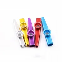 Simple Design Lightweight Kazoo Aluminum Alloy Metal For Guitar Instrument Music Lovers Instrument Musical Instrument strumenti 2