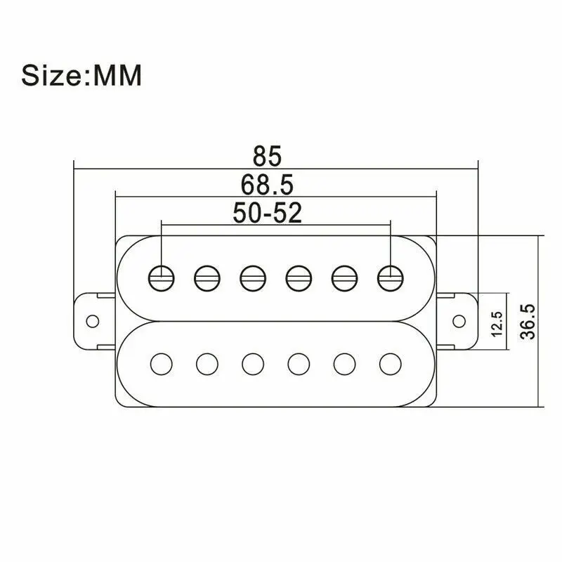 For Epiphone Les Paul Electric Guitar Pickups Humbucker Magnet Ceramic Guitars Pickup Neck/ Bridge Type Accessory