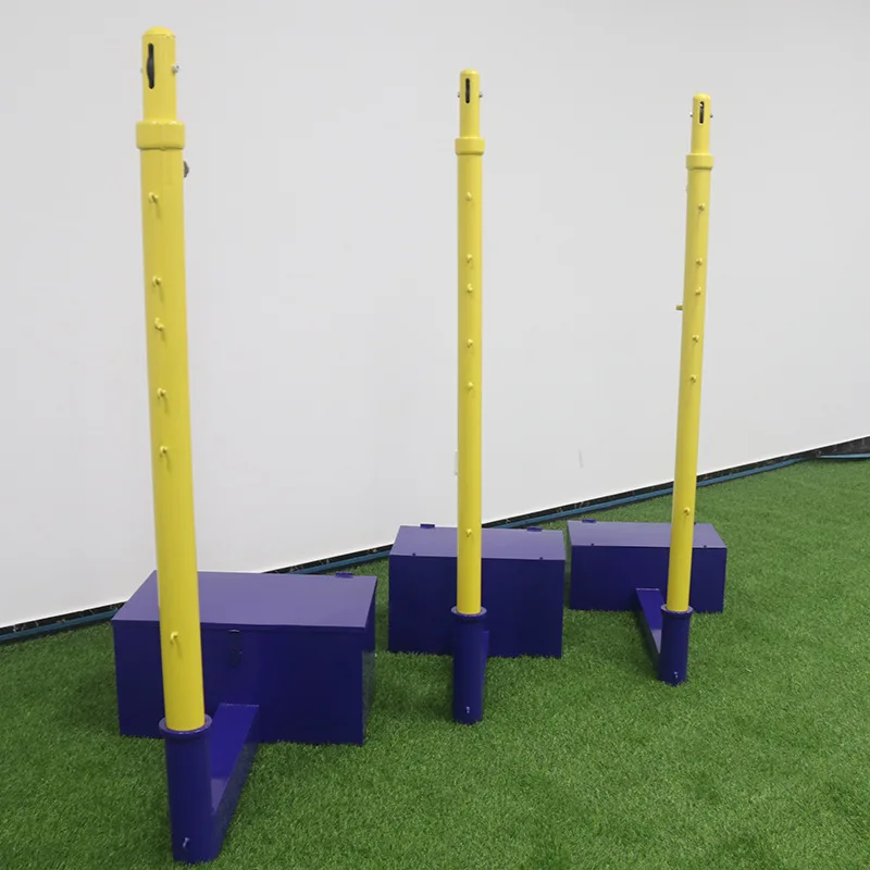 

Eight-in-one multi-functional ball column, portable badminton grid volleyball column, adjustable height