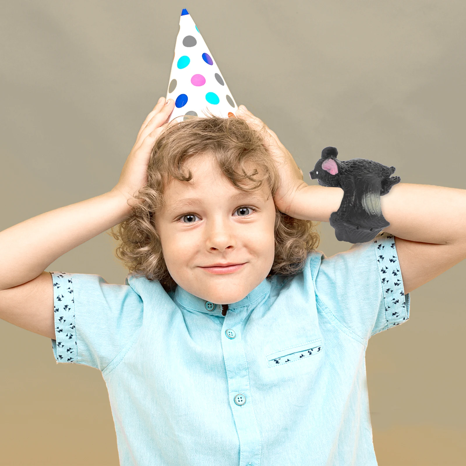 

Cartoon Animal Bracelets Design Flexible Wristb s Wrist Circle Bracelet Kids Party Toys TPR Material Decorative