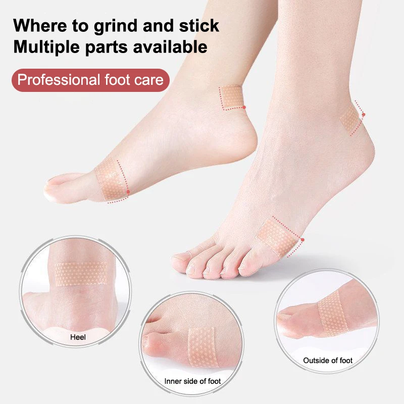 Biomimetic Silicone Heel Sticker Womens Shoes Heel Protectors Foot Care Products Multifunctional Invisible Shoes Accessories