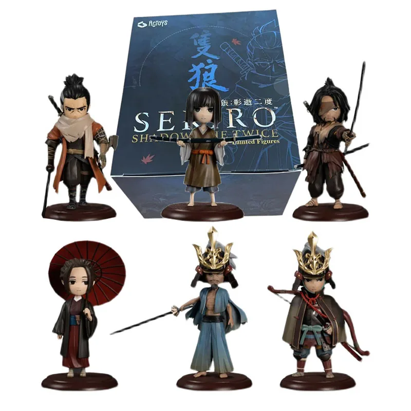 Genuine Sekiro Shadows Die Twice Garage Kit Wolf Emma Sekiro Anime Action Figures Collectible Model Ornaments Free Shipping