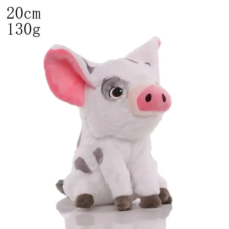 22cm Disney Moana Pet Pig Plush Toys Dolls Soft Cartoon Peripheral Plush Dolls Children Collection Birthday Christmas Gifts