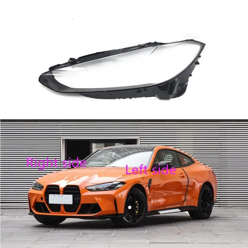 

For BMW 4 SERIES M4 G22 2020 2021 Car Headlight Shell Headlight Cover Headlamp Lens Headlight Glass Auto Shell Cover