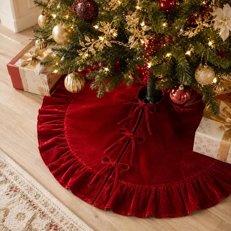falda-de-terciopelo-rojo-oscuro-elegante-para-Arbol-de-navidad-decoracion-navidena-para-el-hogar-con-borde-plisado-con-volantes-cubierta-para-la-base-del-Arbol-de-navidad-para-fiestas