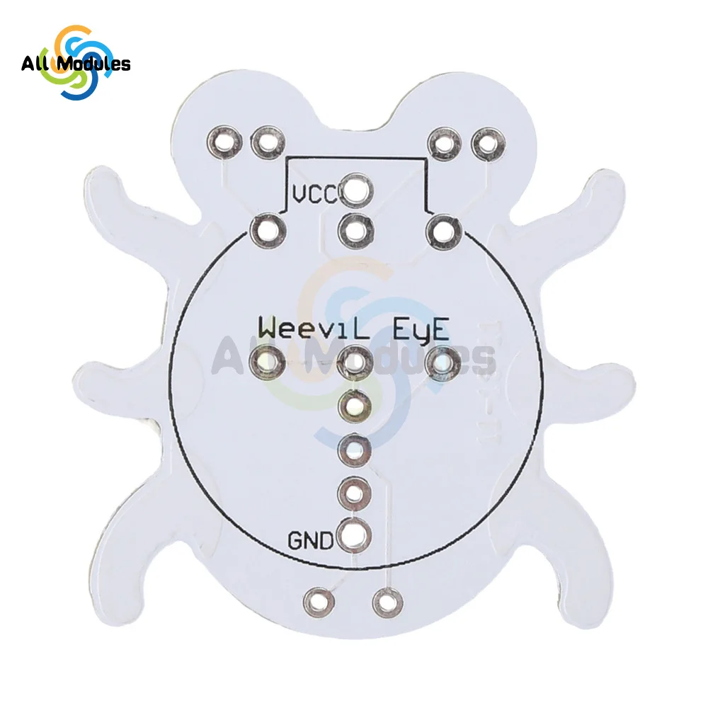 Weevils Eye Electronic DIY Kits Photosensitivity Eyes Kit Photosensitive LED Light Beginner Learn Electrical Fun Kit