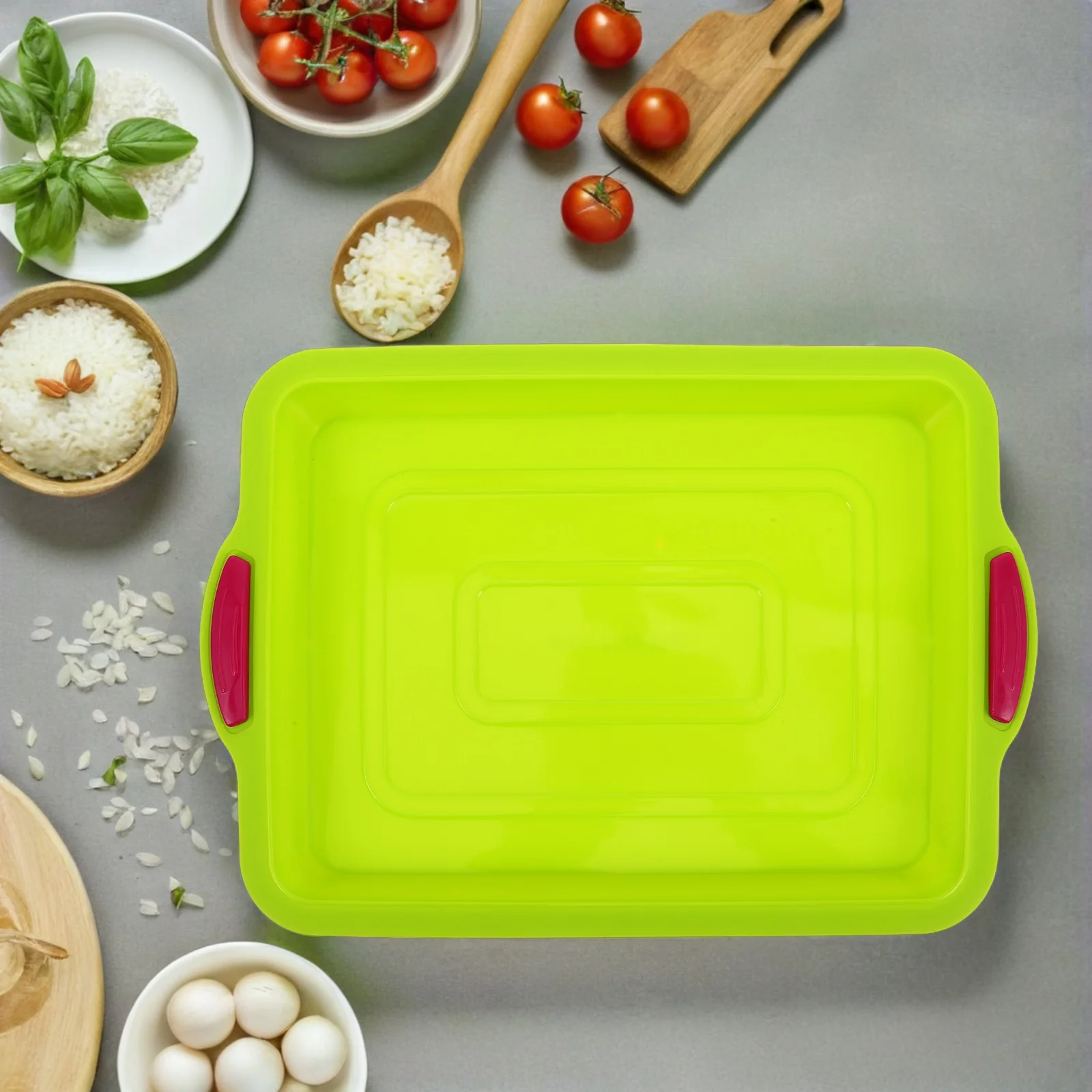 

Baking Tray Cake Mold for Brownie Pan Bite Individual Food Grade Silicone Molds Mini Moulds