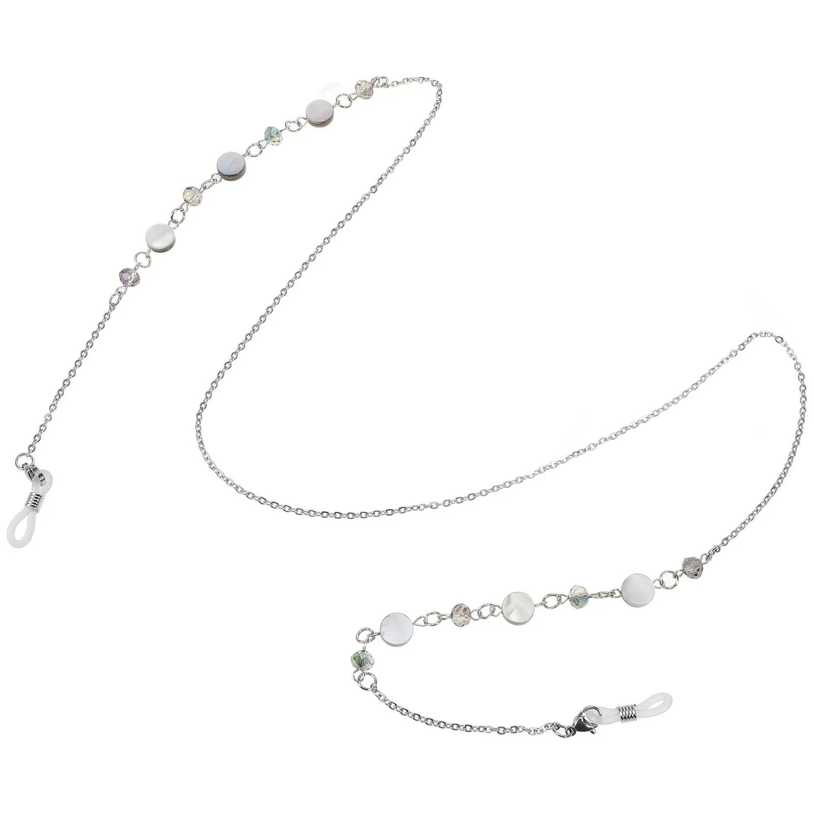 

Stylish Stainless Steel Glasses Chain Eyeglasses Lanyard Necklace Women Sunglasses Holder Durable Versatile Accessory Outdoor