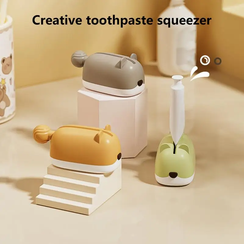 Toothpaste Tube Squeezer Wall-Mounted Toothpaste Squeezer Dispenser Tube Squeezer Tool Simple Practical Toothpaste Clips Holder