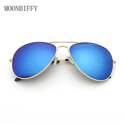 Occhiali da sole polarizzati per uomo e donna occhiali riflettenti colorati occhiali da sole da guida lenti pilota Unisex nere UV400 Gafas De Sol