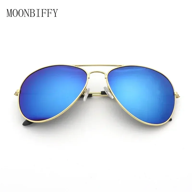 Men and Women Polarized Sunglasses Colored Reflective Glasses Driving Sunglasses Black Unisex Pilot Lenses UV400 Gafas De Sol