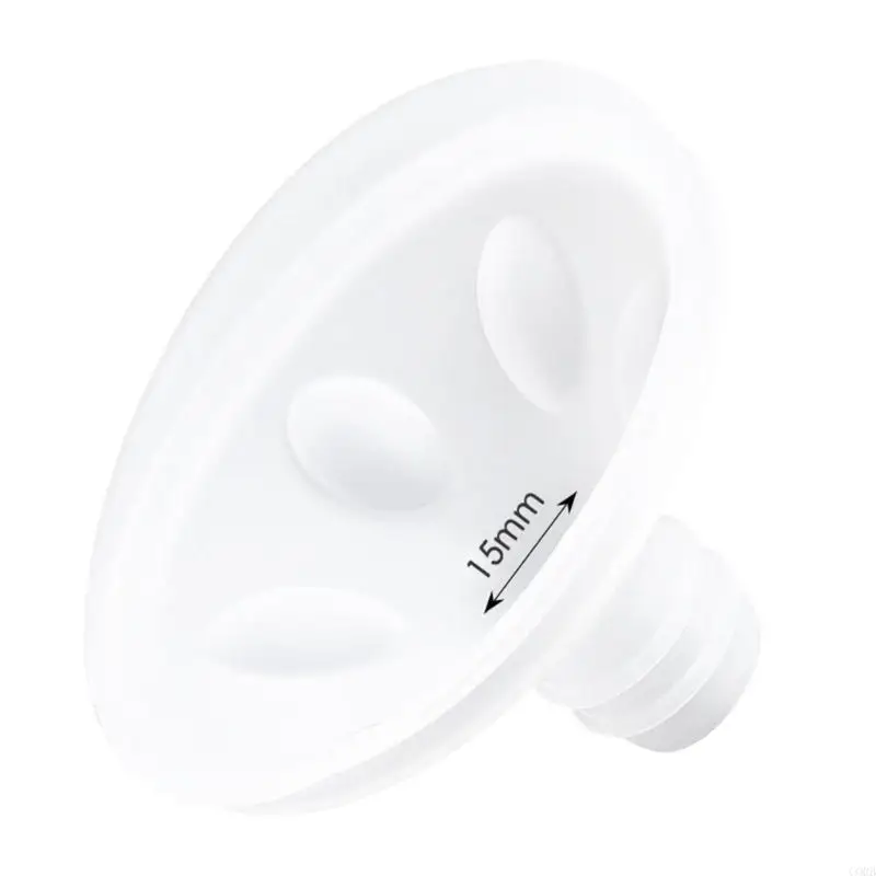 CORB Efficient Breast Size Adapter 13/15/17/19/21/24mm Flange Insert for Comfortable Milk Expression Easily Size Change