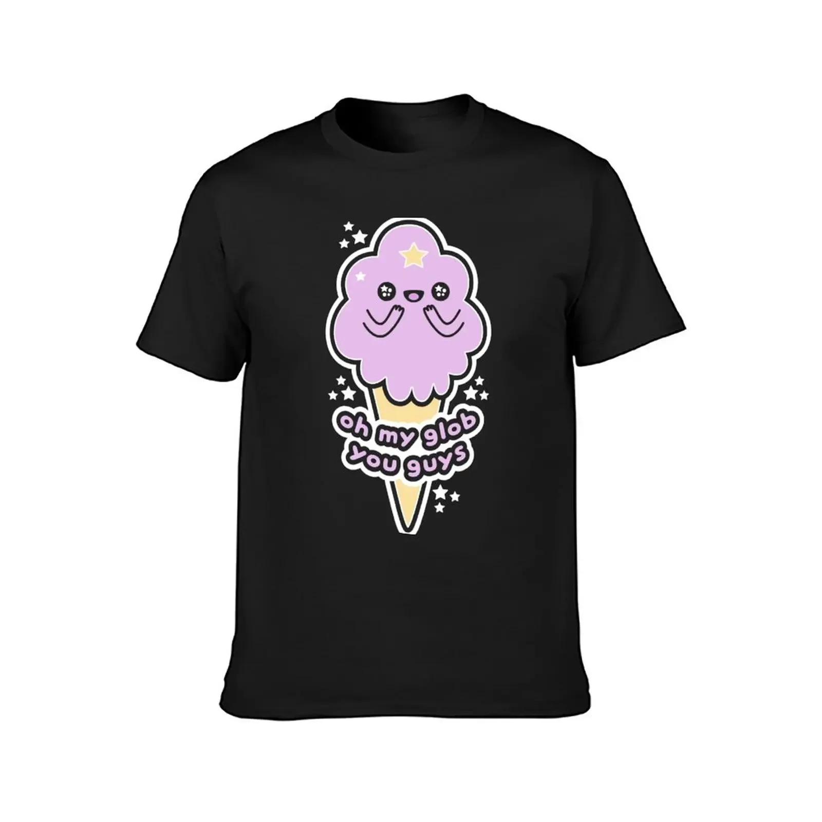 Lumpy Space Princess Ice Cream Cone T-Shirt boys animal print graphics shirts graphic mens fashion