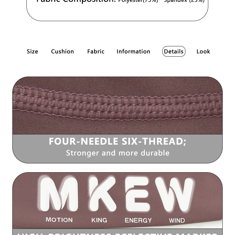 MKEW 2026 Damen-Radshorts Sommer-Fahrradhose Tights Hohe Elastizität Biker-Shorts für Frauen mit Taschen Fahrradbekleidung – Detail 13