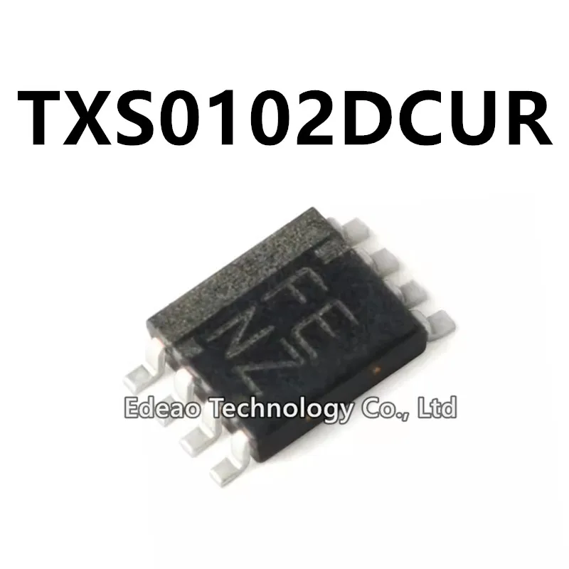 10~100Pcs/lot NEW TXS0102DCUR VSSOP-8 TXS0102DCUT TXS0102DCU TXS0102 SMD Marking:FENZ