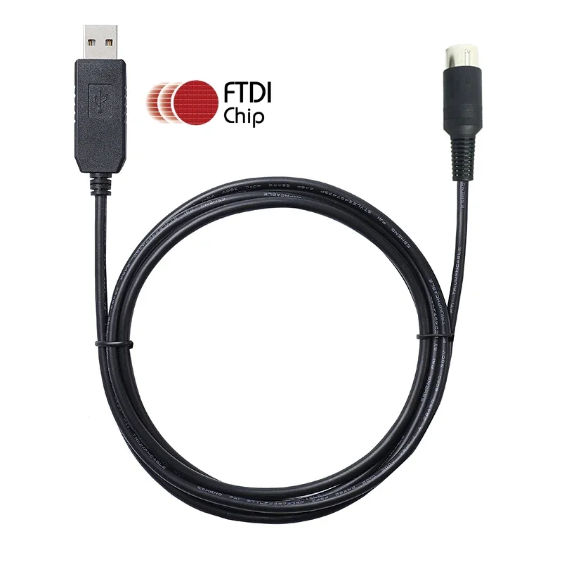 Cable de programación USB CAT IF-232C con FTDI FT232RL USB Uart TTL a Mini Din de 6 pines para Kenwood TS-140S TS-440 TS-450 TS-680S
